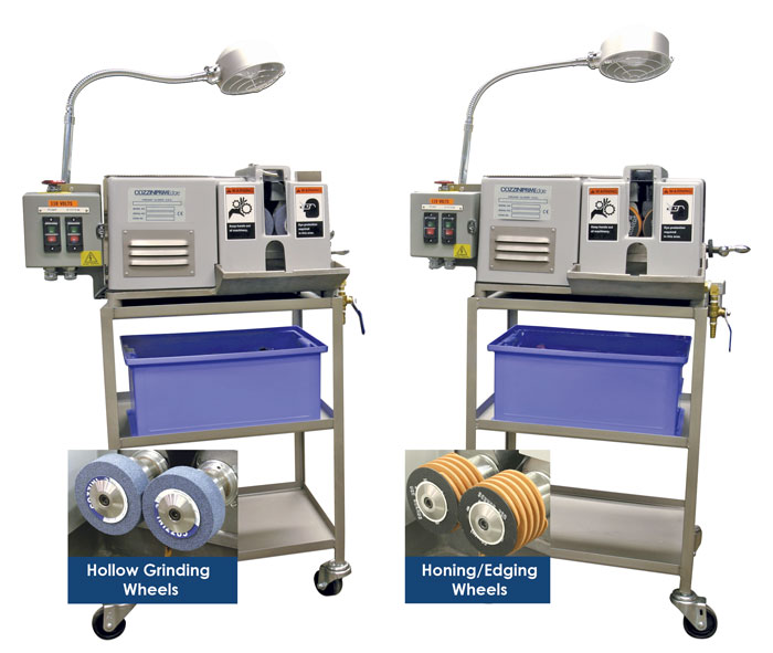 PRIMEdge Twins knife sharpening system: Just right for mid-sized processors and sharpening services